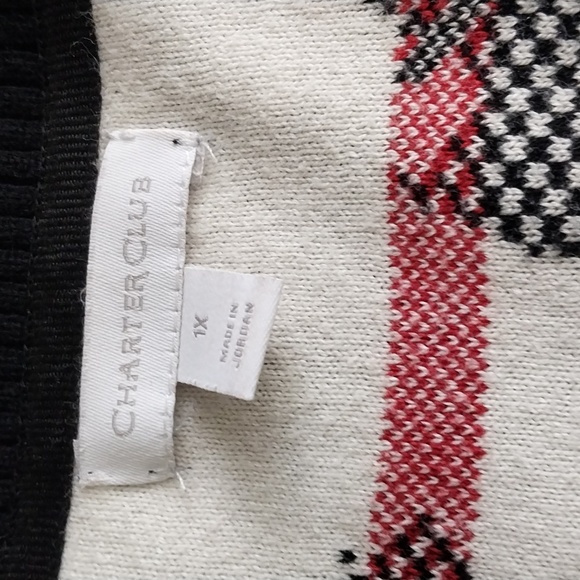 Charter Club 1X Sweater - Picture 2 of 4